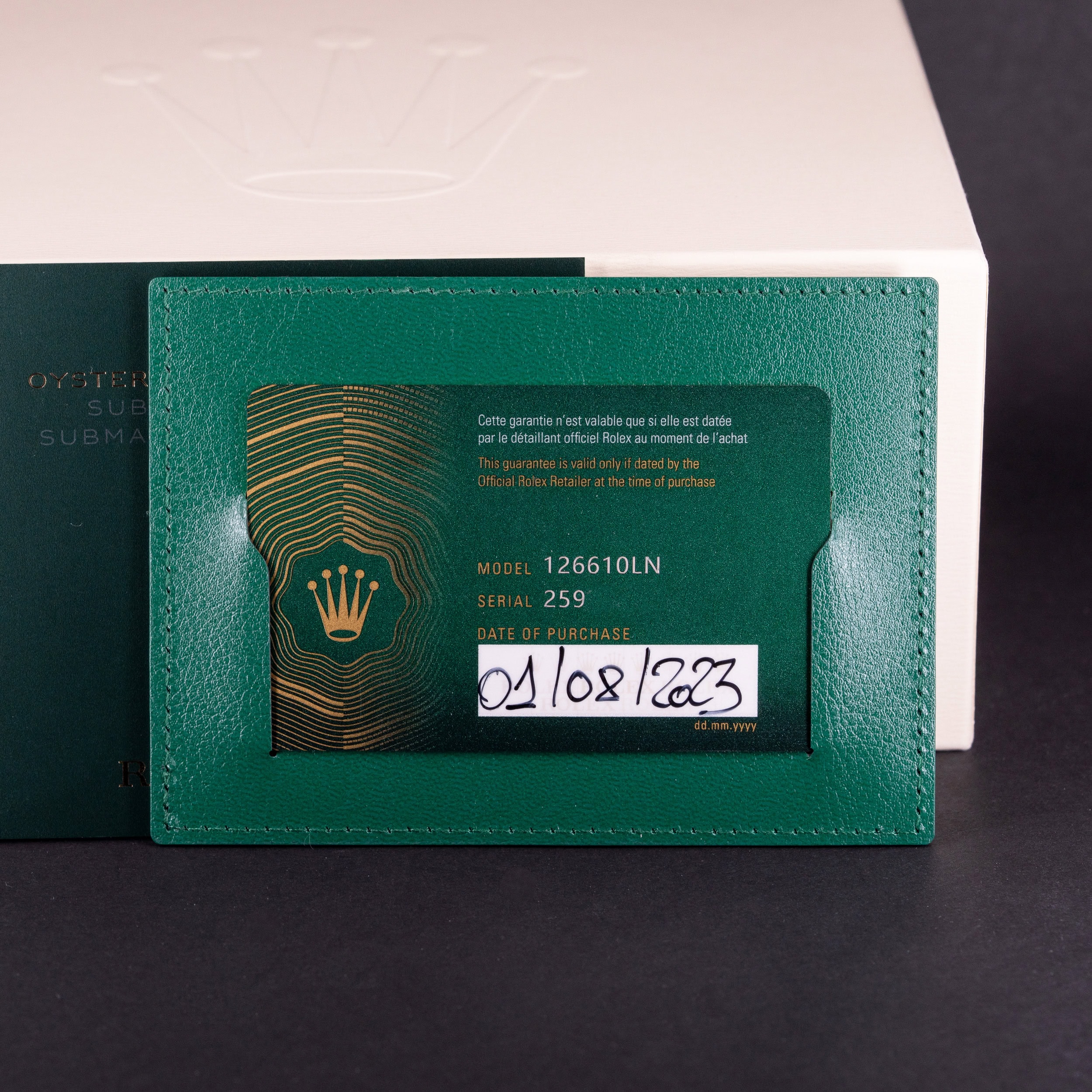 Rolex Submariner Date 126610LN vuodelta 2023 FULL-SET - Image 6