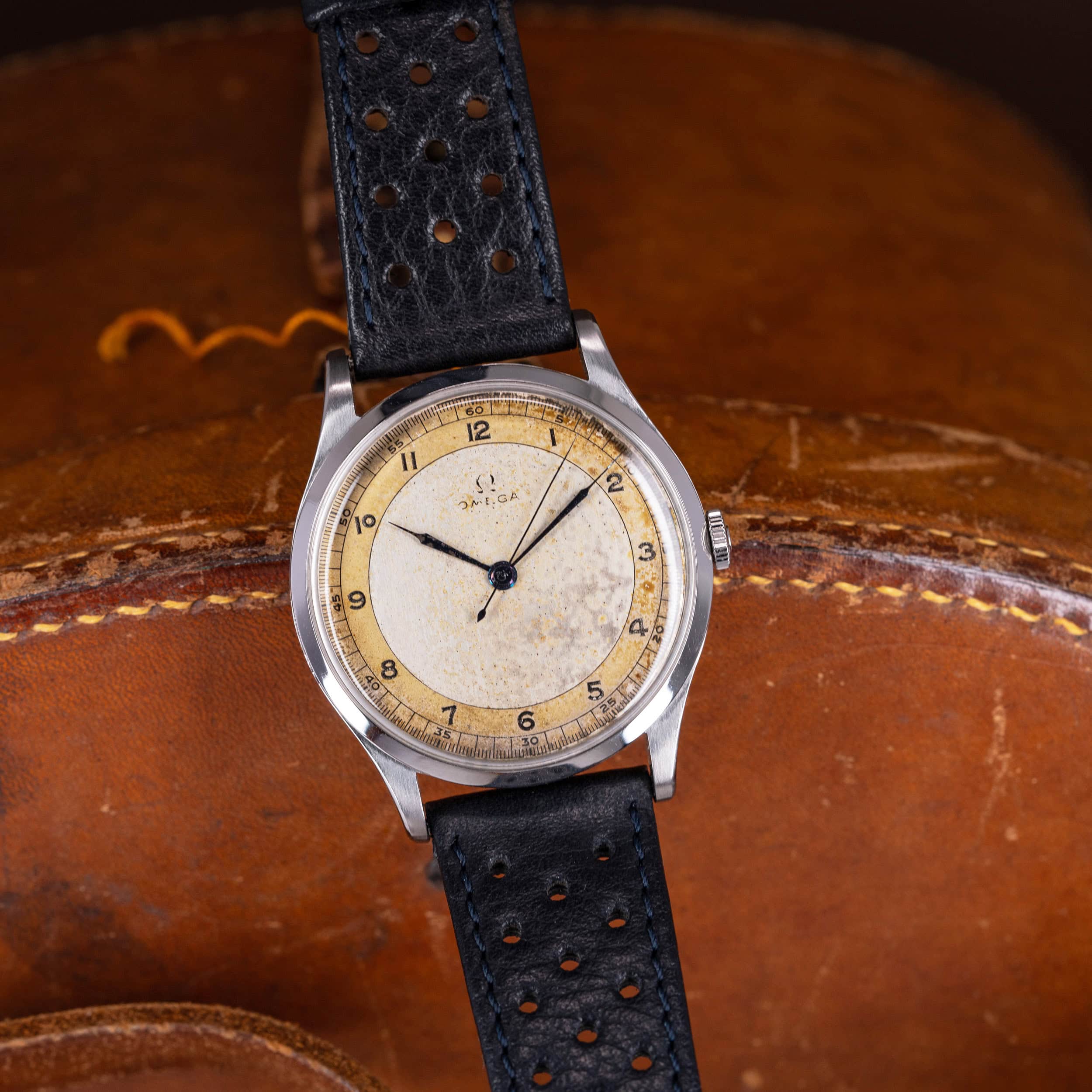 Omega Jumbo rannekello vuodelta 1943 "III/KTR 1 Majuri Pentti Mäkinen" - Image 5