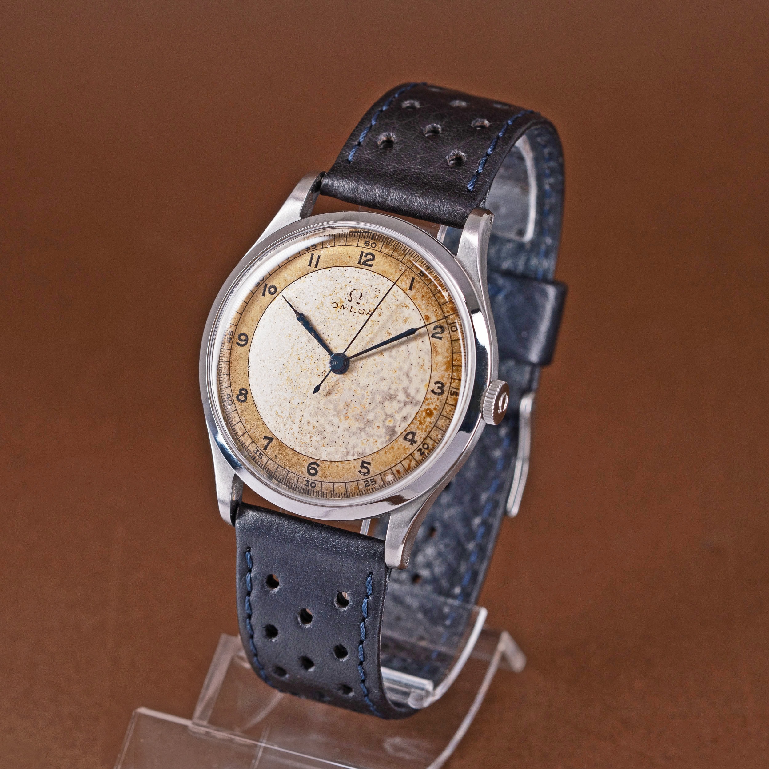 Omega Jumbo rannekello vuodelta 1943 "III/KTR 1 Majuri Pentti Mäkinen" - Image 3