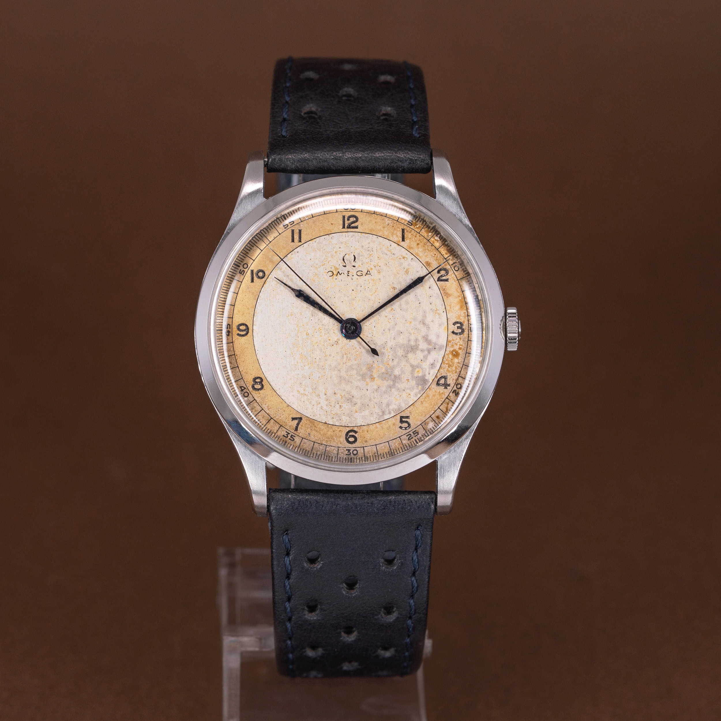 Omega Jumbo rannekello vuodelta 1943 "III/KTR 1 Majuri Pentti Mäkinen" - Image 2