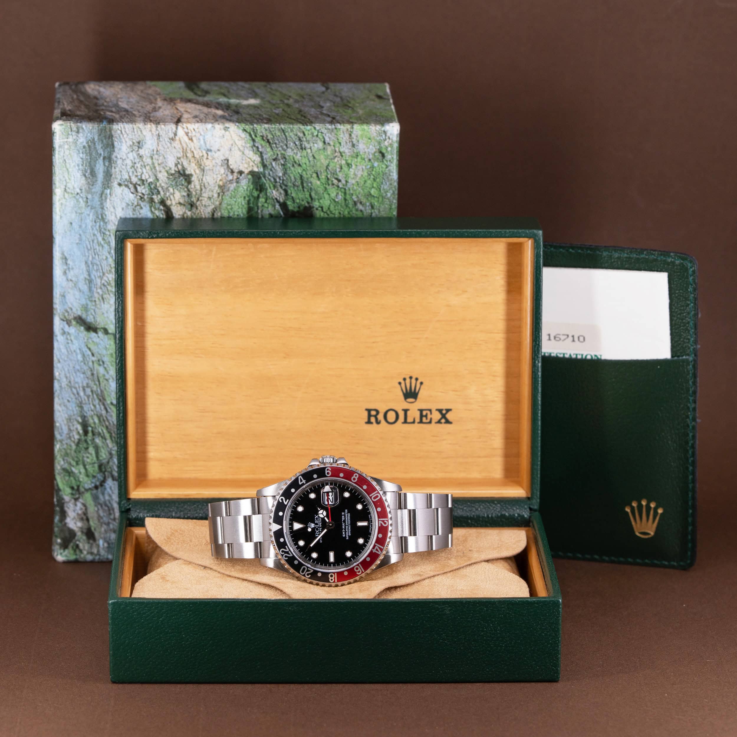 Rolex GMT-Master II 16710 "Coke" vuodelta 1996 FULL-SET - Image 7