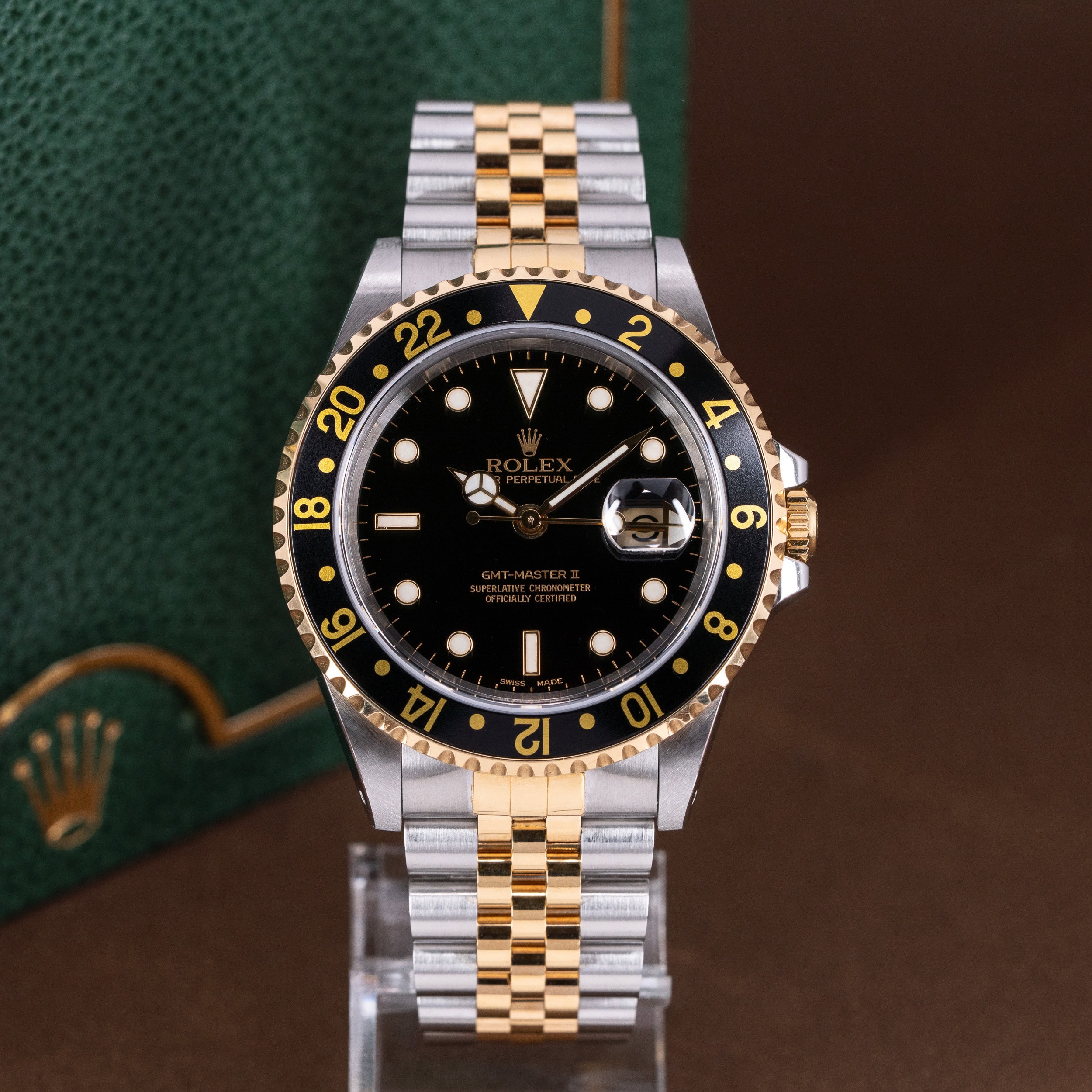 Rolex GMT-Master II 16713 vuodelta 2004 FULL-SET