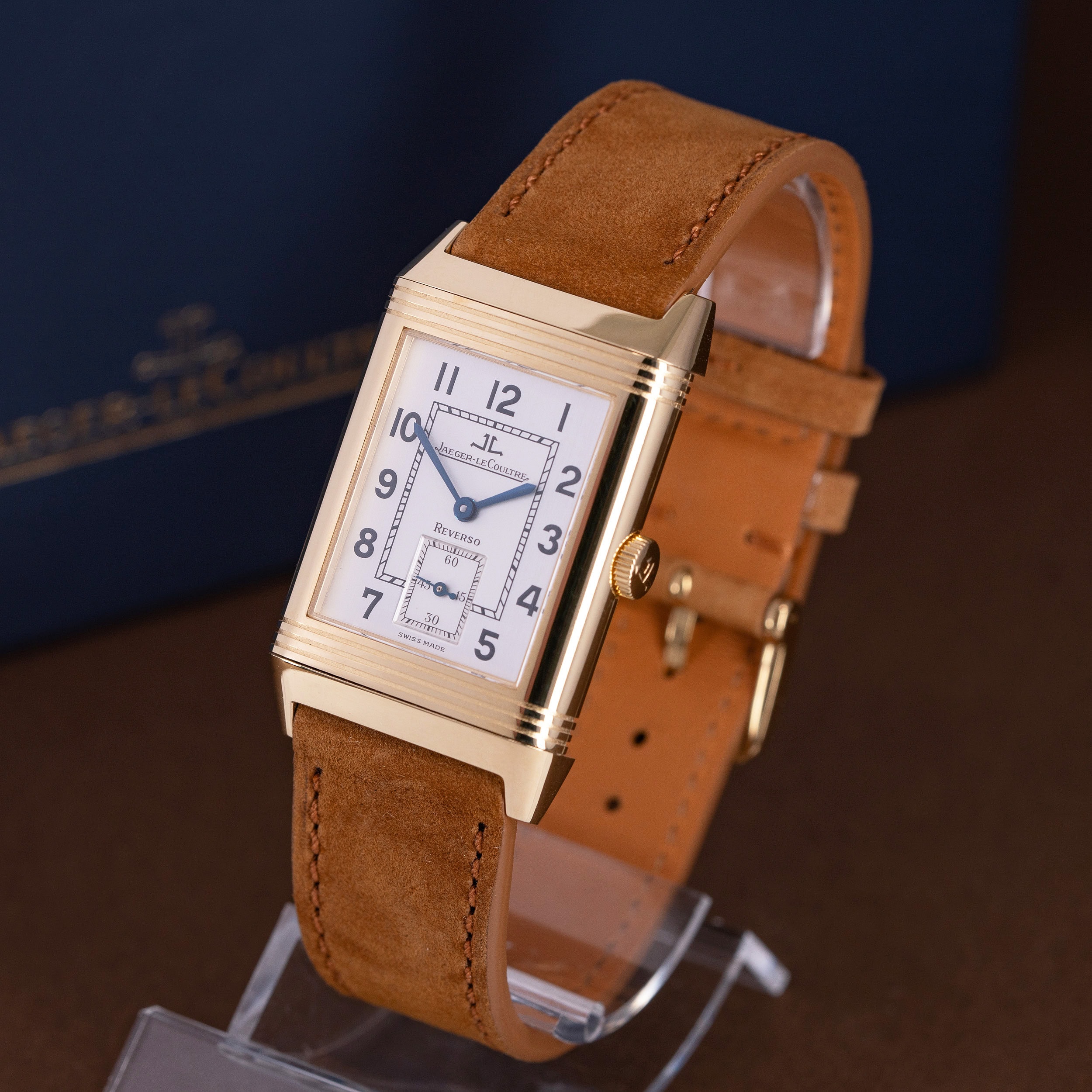 18k Jaeger-LeCoultre Reverso Grande Taille vuodelta 2000 - Image 4