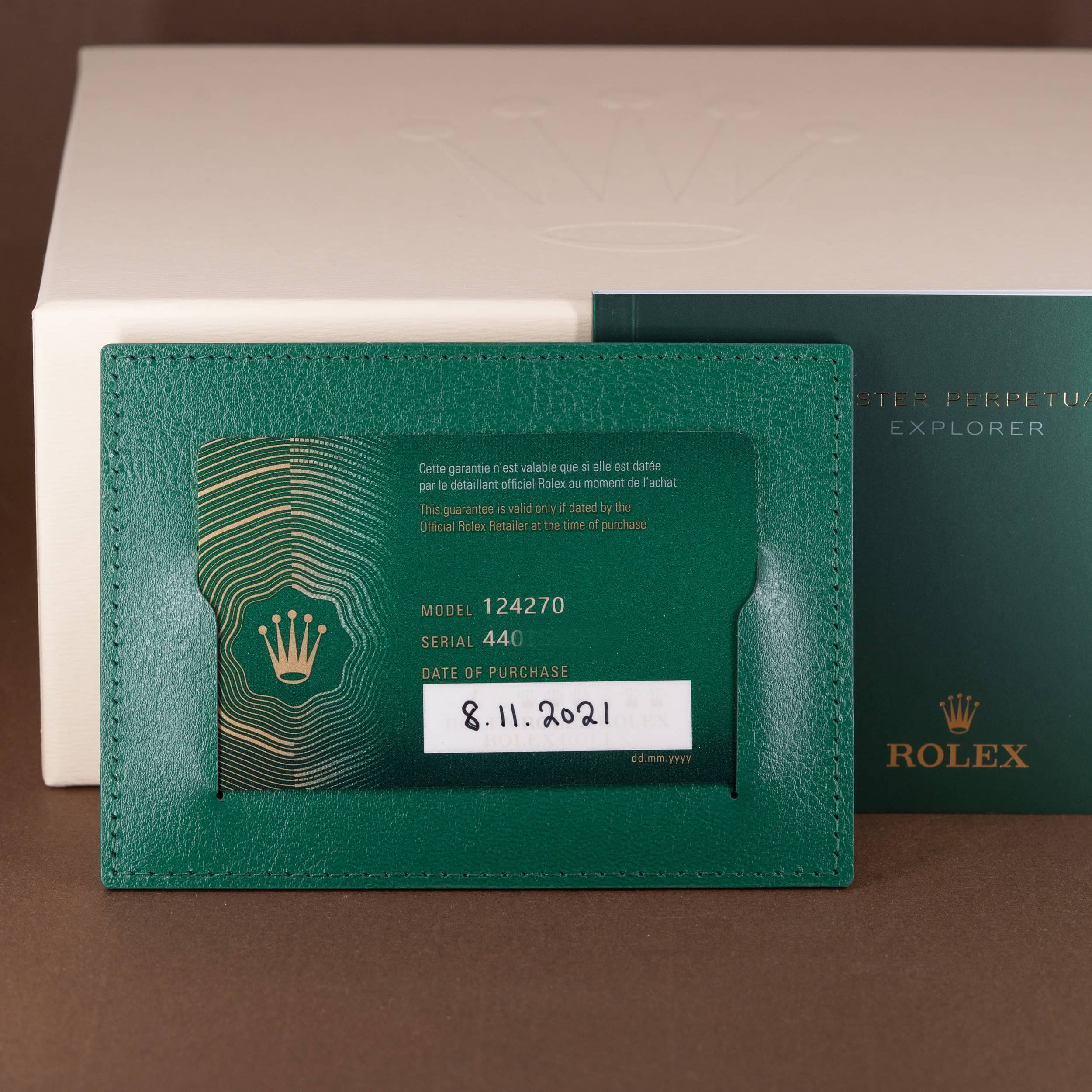 Rolex Explorer 36 124270 vuodelta 2021 FULL-SET - Image 4