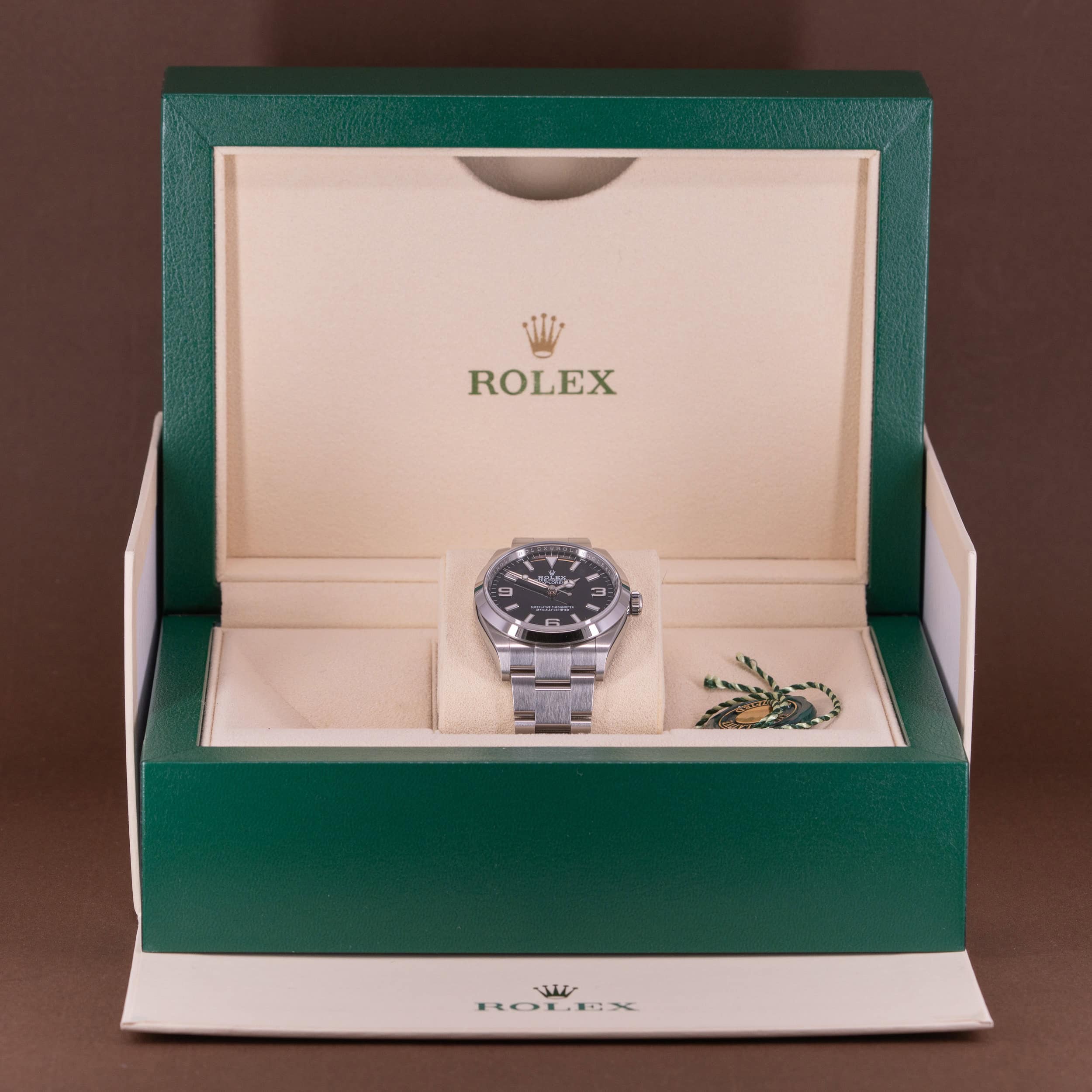 Rolex Explorer 36 124270 vuodelta 2021 FULL-SET - Image 3