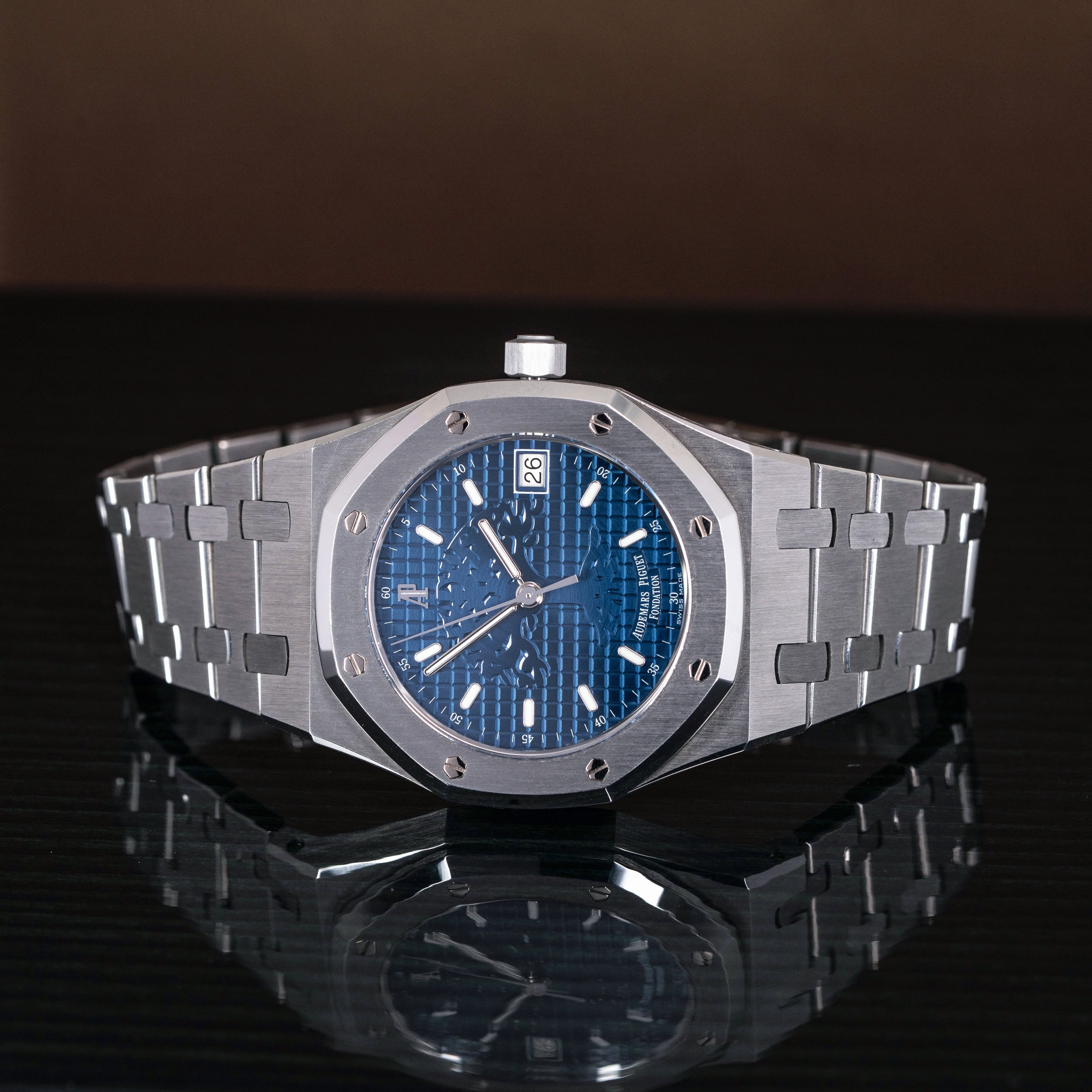 Audemars Piguet Royal Oak Foundation 15100ST vuodelta 2000 - Image 5