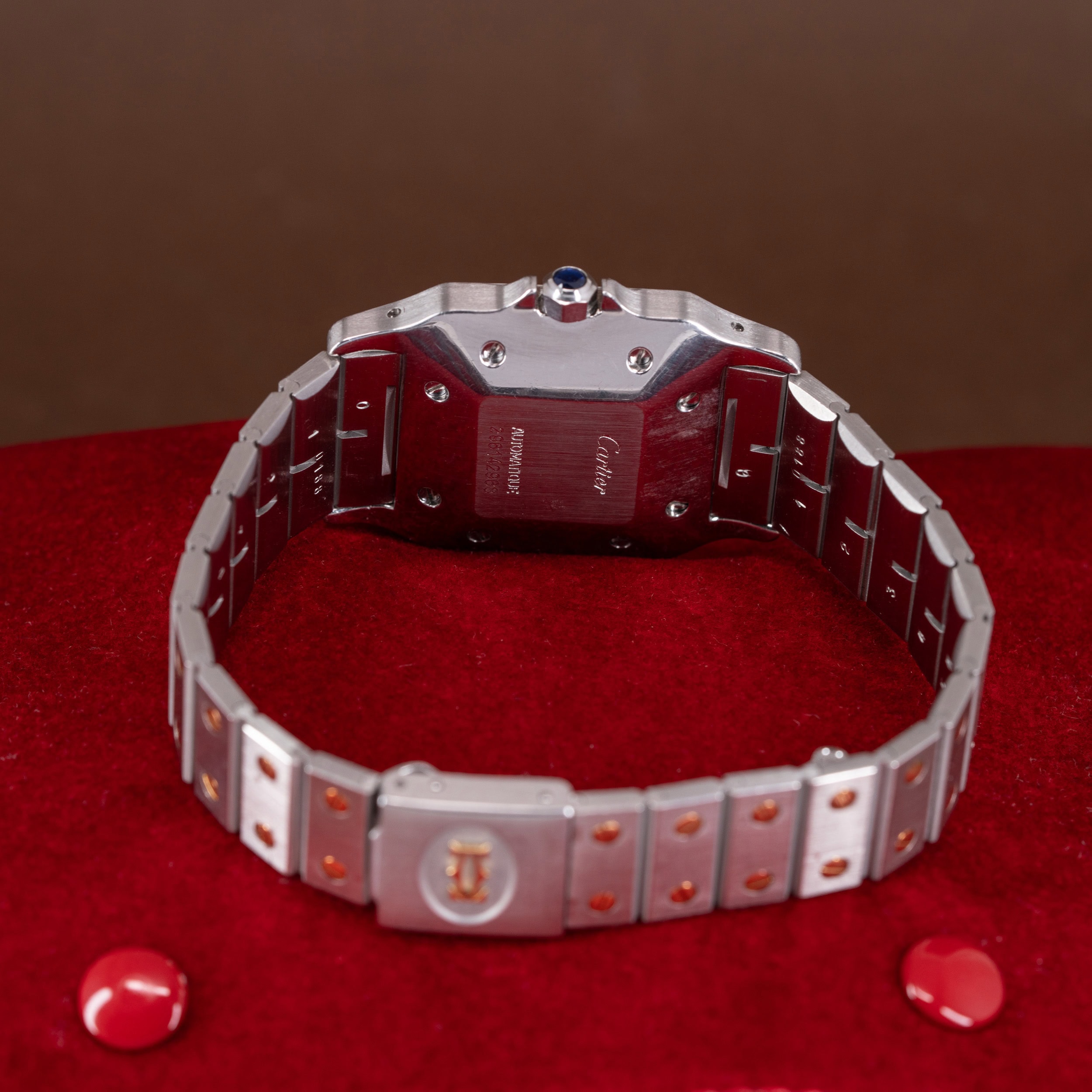 Cartier Santos Carrée ref.2961 1980-luvulta - Image 6