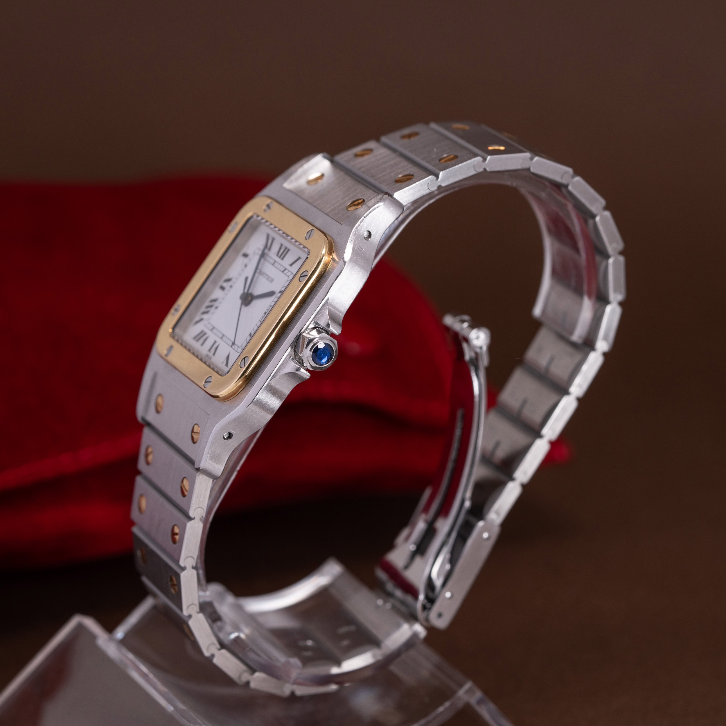 Cartier Santos Carrée ref.2961 1980-luvulta - Image 3
