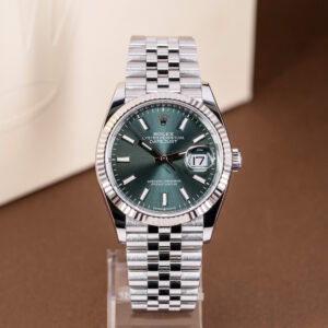 Rolex Datejust 36 126234 Mint-Green vuodelta 2023