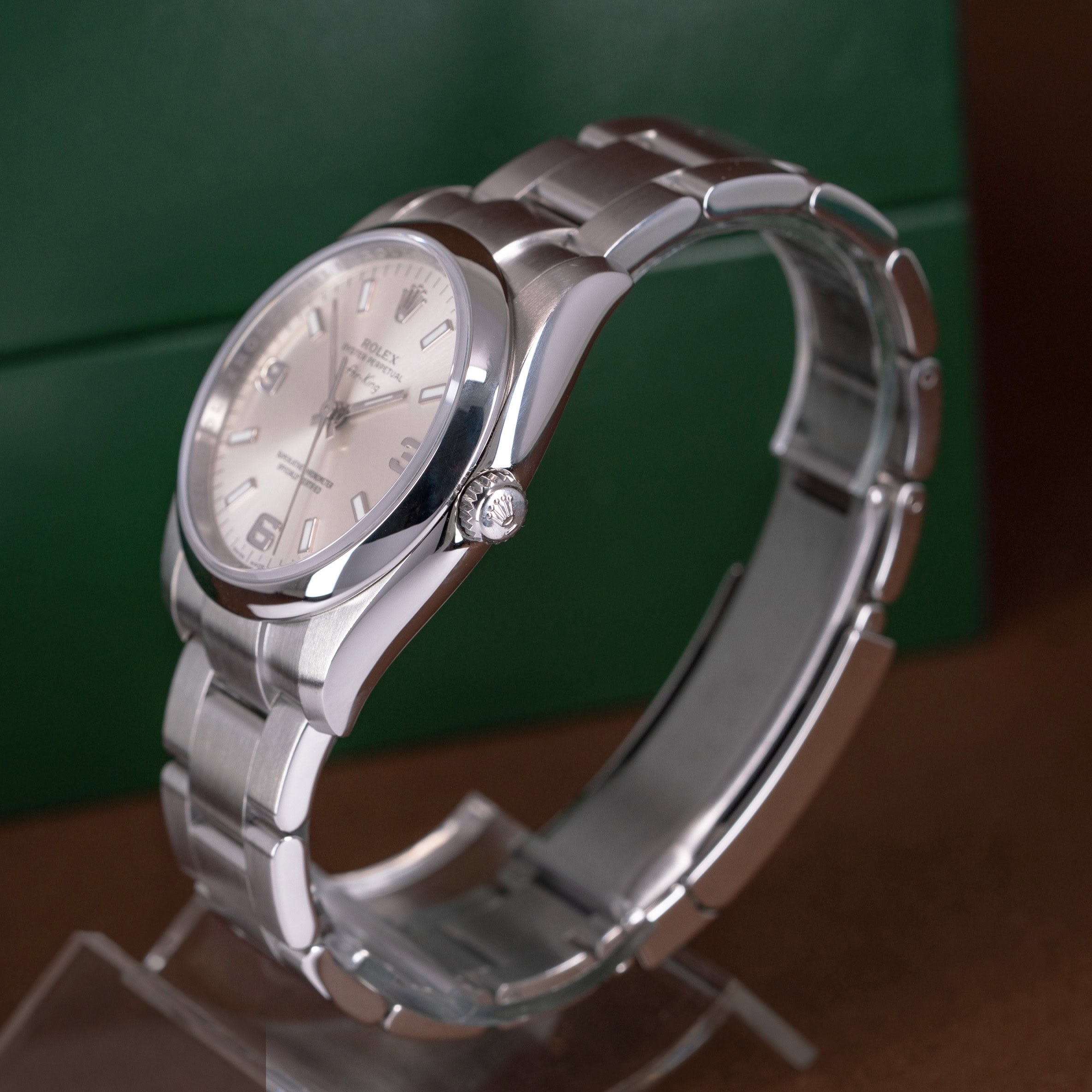 Rolex OP Air-King 34 114200 vuodelta 2010 FULL-SET - Image 3