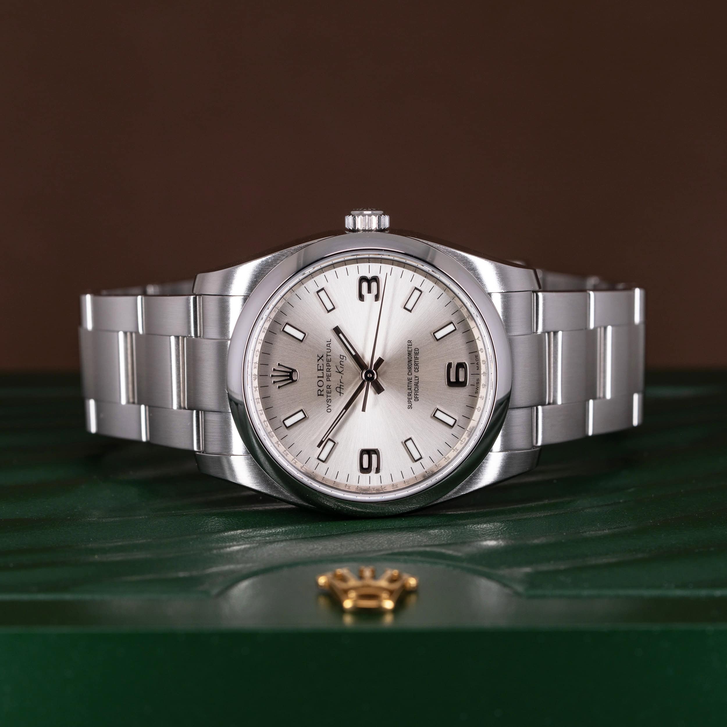 Rolex OP Air-King 34 114200 vuodelta 2010 FULL-SET - Image 5