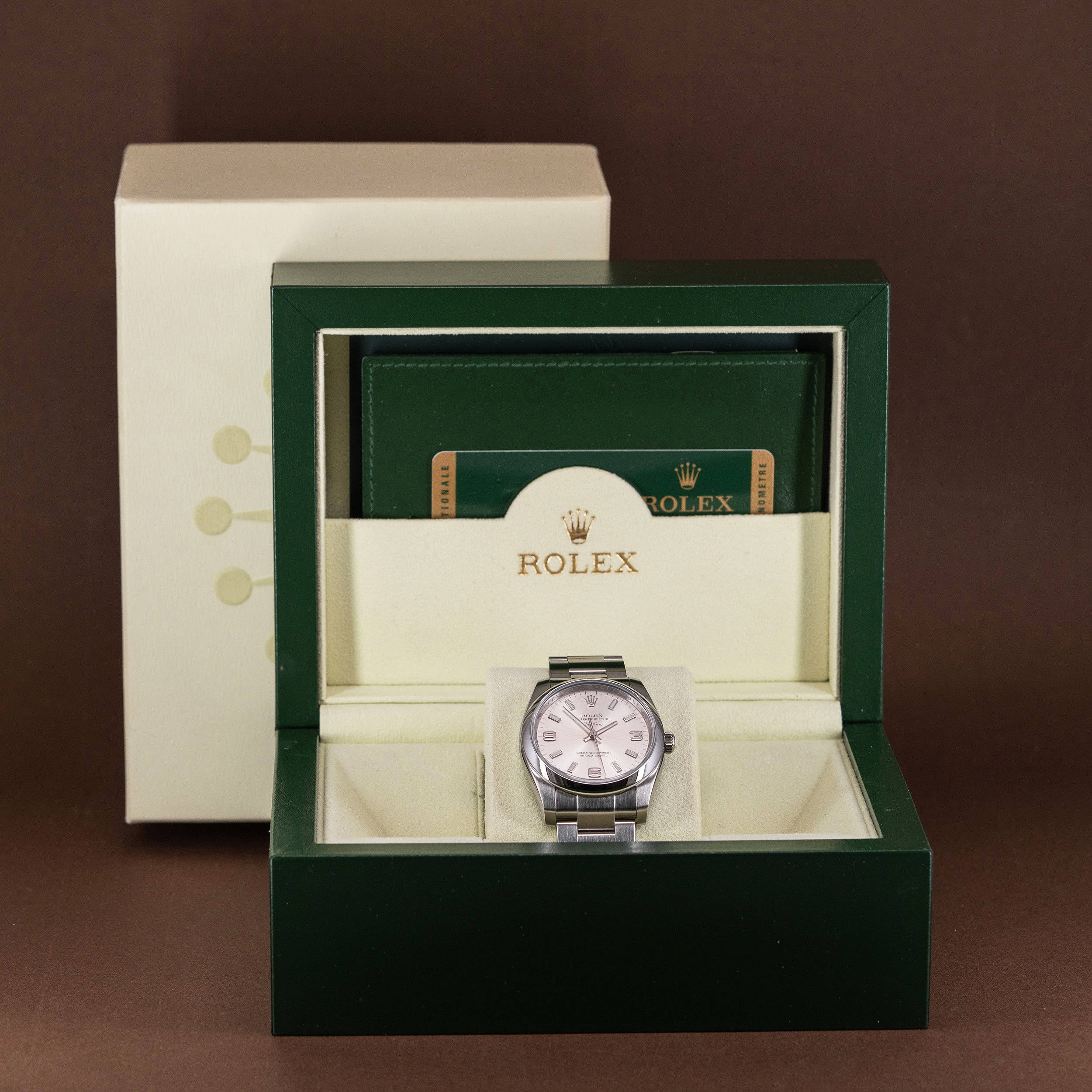 Rolex OP Air-King 34 114200 vuodelta 2010 FULL-SET - Image 8