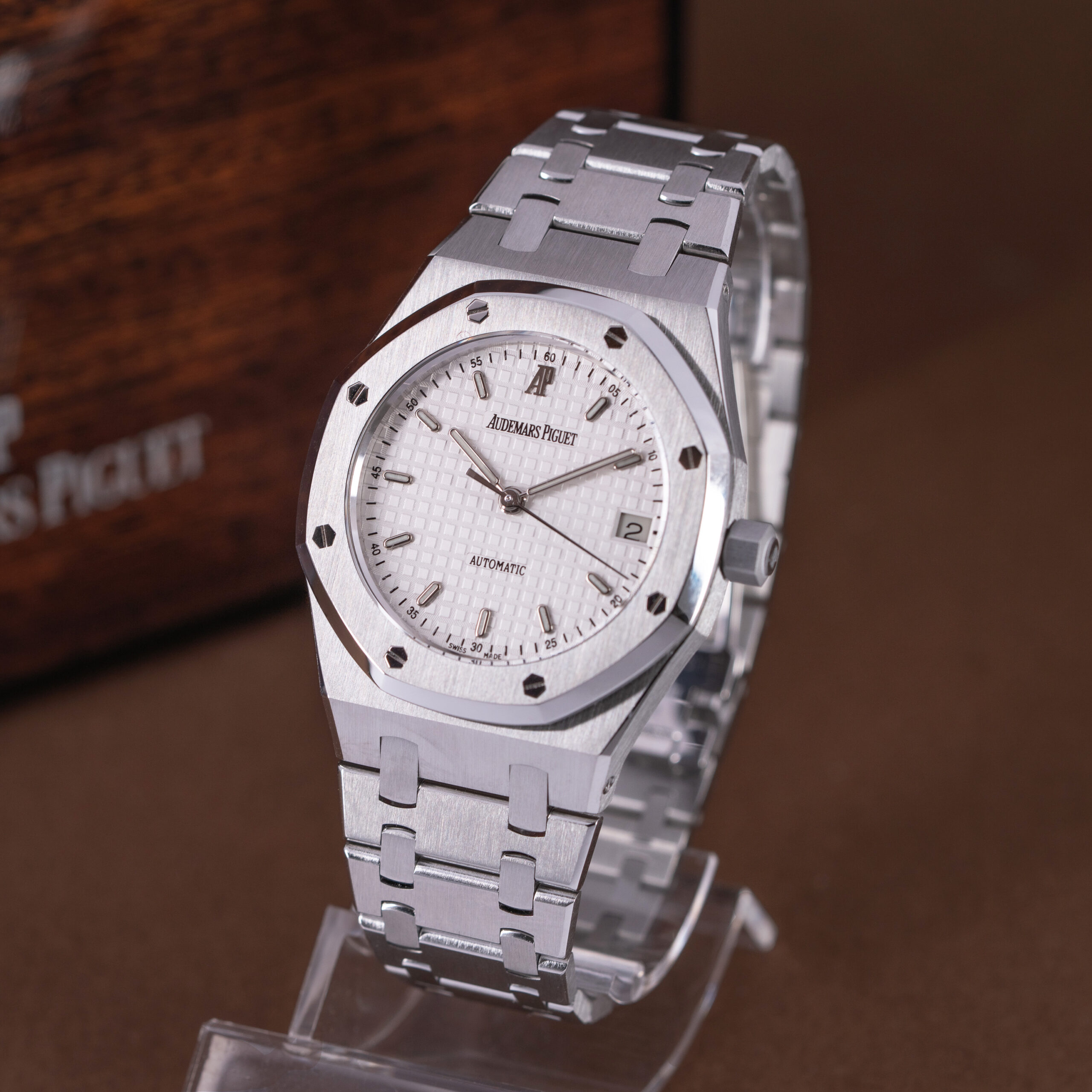 Audemars Piguet Royal Oak 14790ST vuodelta 2005 FULL-SET - Image 2